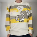Green Clubs Knit Sweater Vintage Warner Bros 4