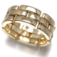 Cartier Ring 3 53 K18Yg #195036