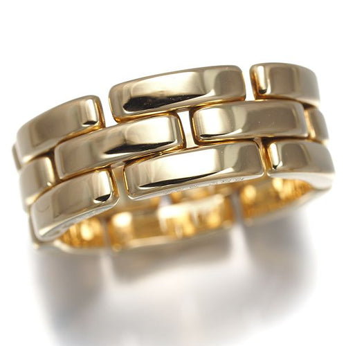 Cartier Ring 3 53 K18Yg #195036