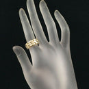 Cartier Ring 3 53 K18Yg #195036