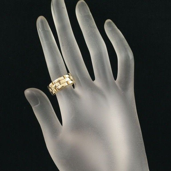 Cartier Ring 3 53 K18Yg #195036