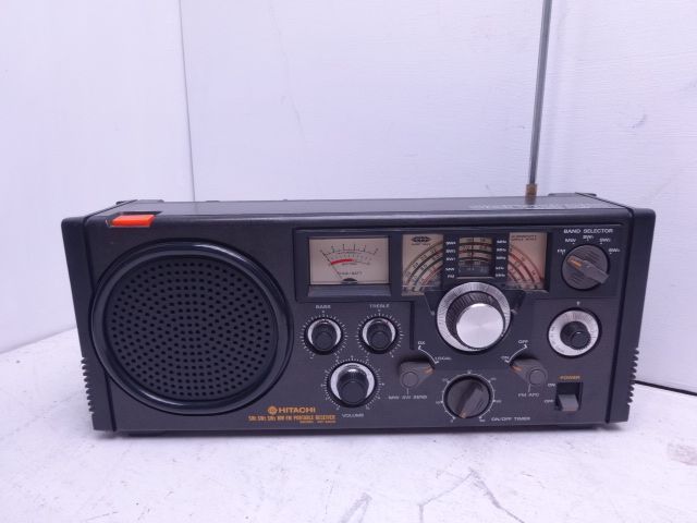Hitachi Radio And Boombox Portable Receiver Kh-2200 Sergeram Broadcasting