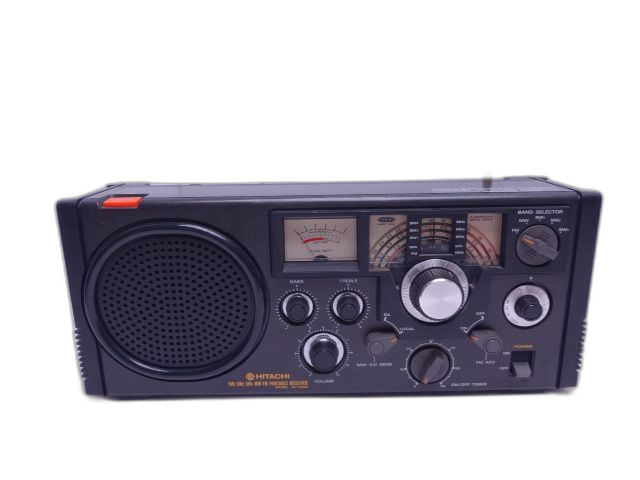 Hitachi Radio And Boombox Portable Receiver Kh-2200 Sergeram Broadcasting
