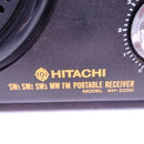 Hitachi Radio And Boombox Portable Receiver Kh-2200 Sergeram Broadcasting