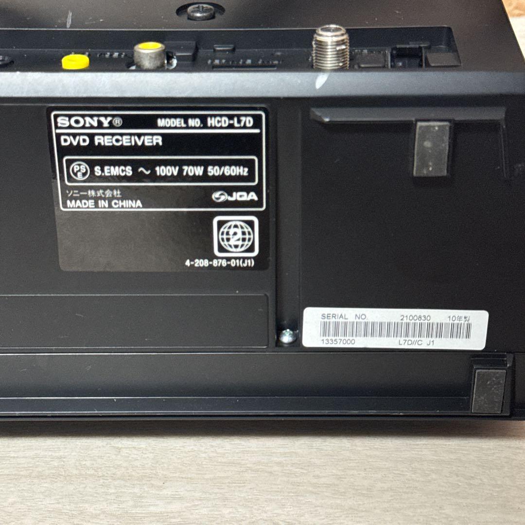Sony Mini Component Systems Cmt-L7D Dvd/Cd Md