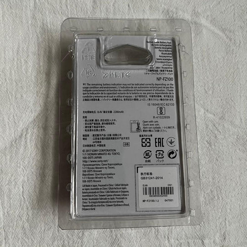 Sony Digital Camera Batteries Np-Fz100