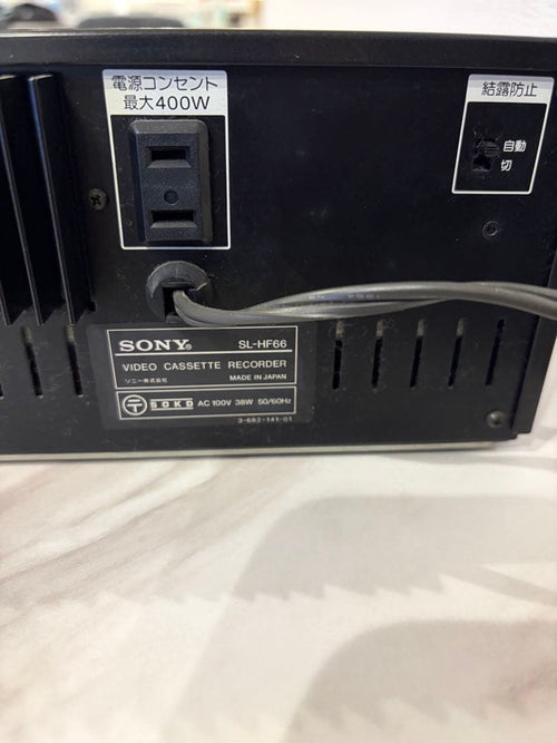 Sony Vhs Video Deck Betahi-Fi Sl-Hf66