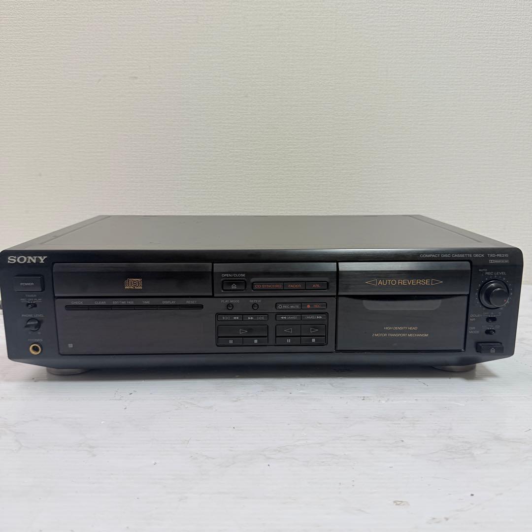 Sony Cd, Md Cassette Decks Txd-Re210
