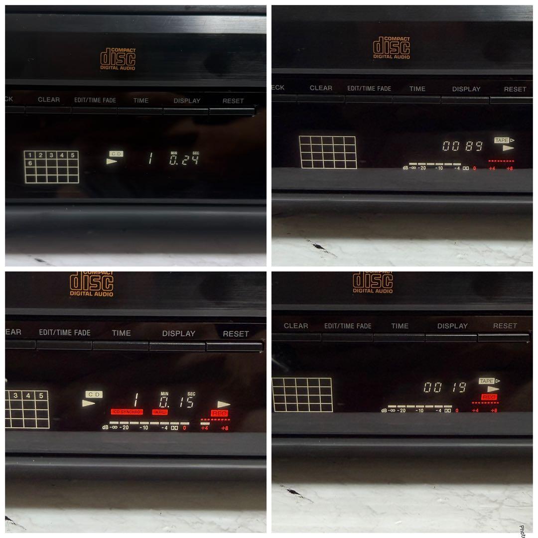 Sony Cd, Md Cassette Decks Txd-Re210