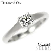 Tiffany Ring Pt950 0.25Ct