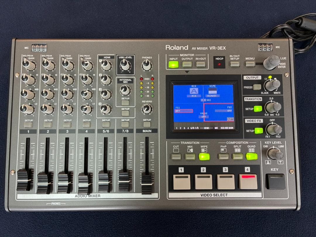 Roland Recording Peripheral Device Vr-3Ex Av