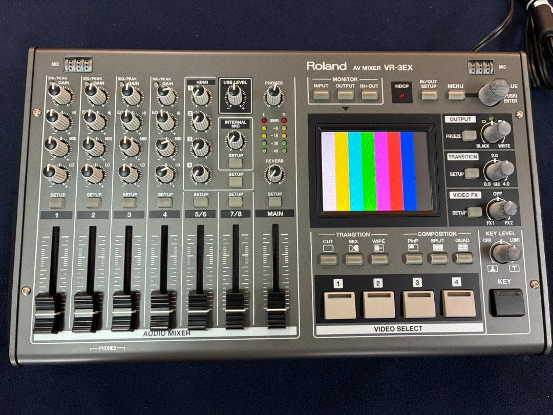 Roland Recording Peripheral Device Vr-3Ex Av