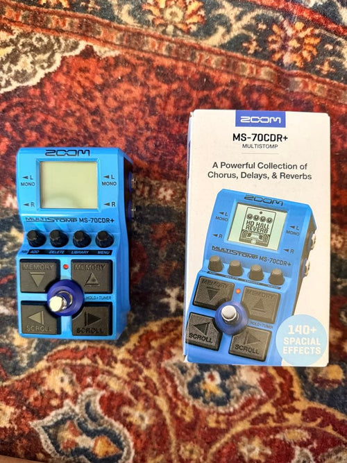 Zoom Guitar Effects Units Ms-70Cdr+ Multistomp