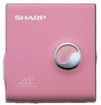 Portable Md Player Sharp Md-Ds30-P 1 Mdlp