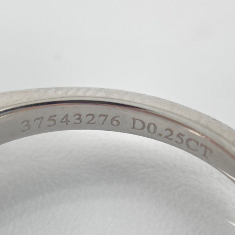 Ring 8 Off Tiffany&Co. Pt950 9 3.71G