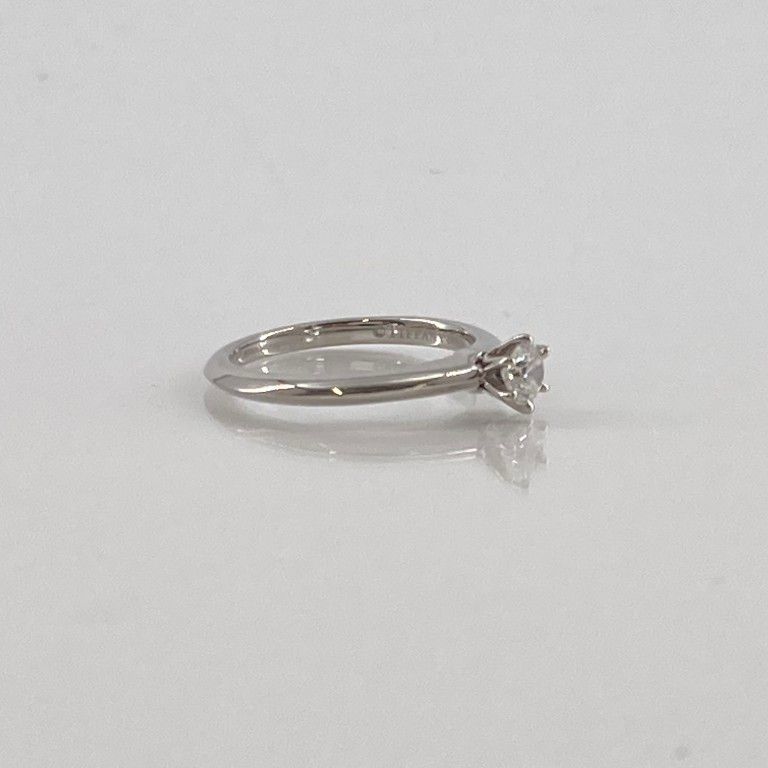 Ring 10%Off Tiffany&Co. Pt950 9 3.71G