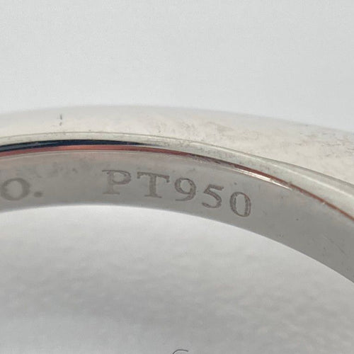 Ring 10%Off Tiffany&Co. Pt950 9 3.71G