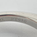 Ring 8 Off Tiffany&Co. Pt950 9 3.71G