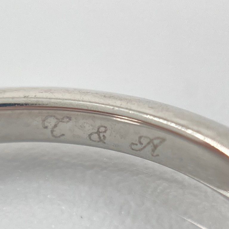 Ring 10%Off Tiffany&Co. Pt950 9 3.71G
