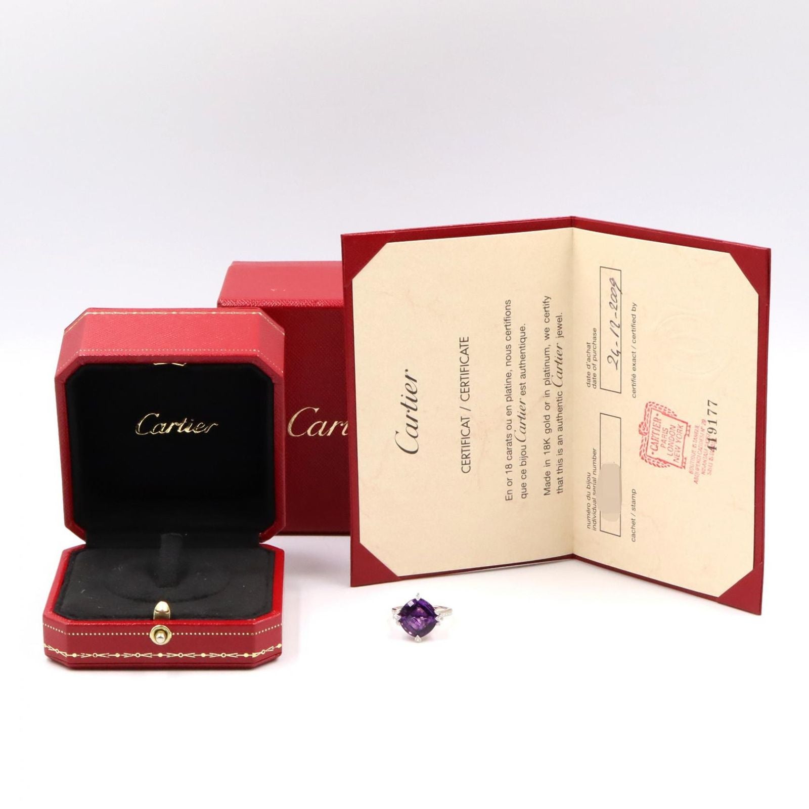 Cartier Ring K18Wg