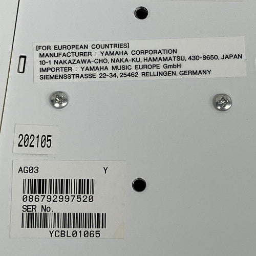 Audio Interface Yamaha Ag03 Mixing Console S11431239