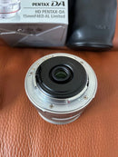 Pentax Lens (Single Focus) Hd Pentax-Da 15 Mmf4Ed Al Silver