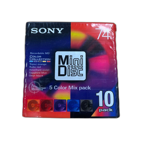 Others Sony Mini Disc 74 10
