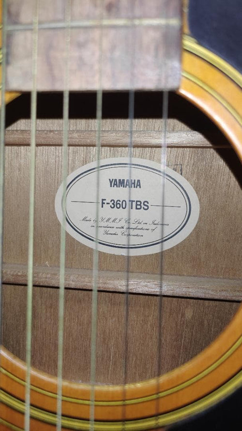 Yamaha Acoustic Guitar F-360 Tbs