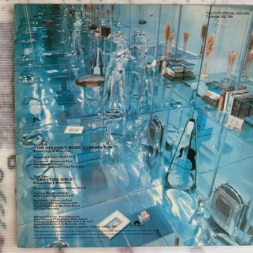 Overseas Music Fripp Eno No Pussyfooting Lp