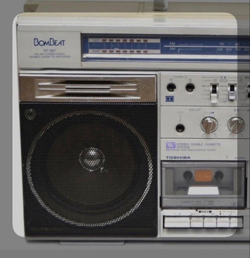 Radio And Boombox Toshiba Rt-S87 Bombeat