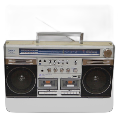 Radio And Boombox Toshiba Rt-S87 Bombeat