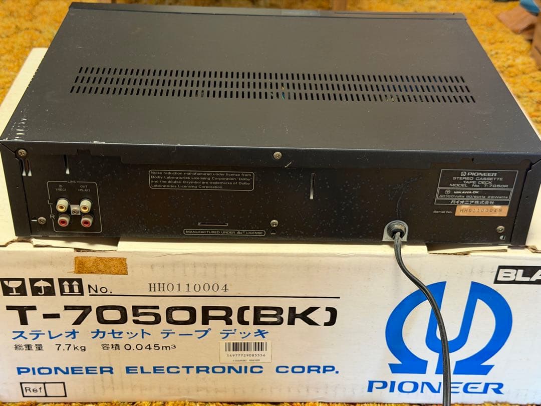Pioneer Cd, Md Cassette Decks T-7050R