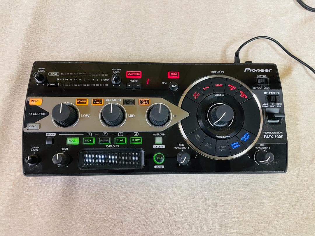 Expansion Pad Sampler Effector Pioneer Rmx-1000 Dj