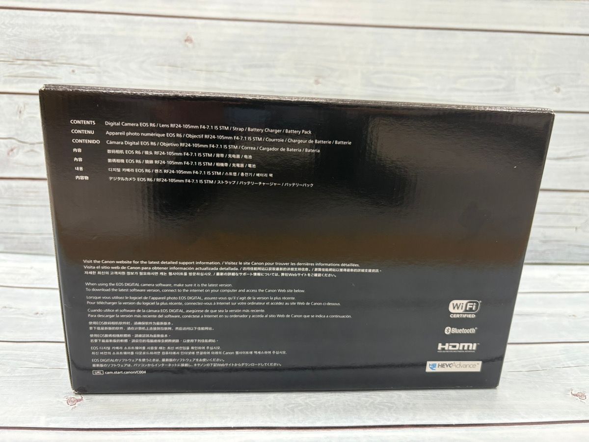 Mirrorless Interchangeable Lips Canon Eos R6 Rf24-105Mm F4-7.1 Is Stm Kit