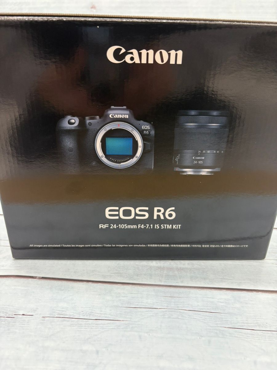 Mirrorless Interchangeable Lips Canon Eos R6 Rf24-105Mm F4-7.1 Is Stm Kit