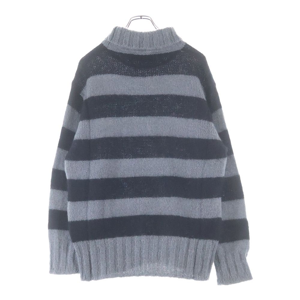 Fendi Knit Sweater 21Aw Striped Turtleneck Mohair Fzy491 Ah34