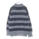 Fendi Knit Sweater 21Aw Striped Turtleneck Mohair Fzy491 Ah34