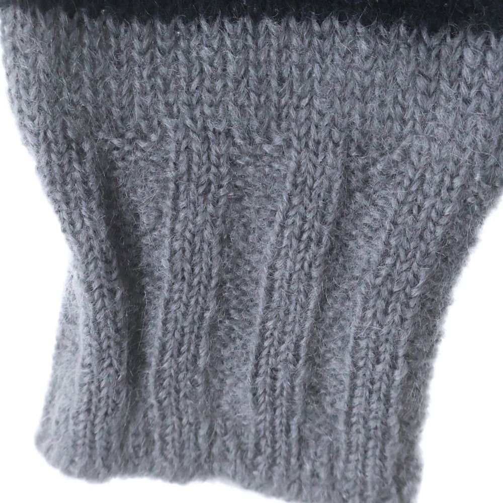 Fendi Knit Sweater 21Aw Striped Turtleneck Mohair Fzy491 Ah34