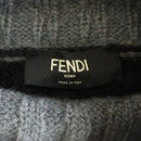 Fendi Knit Sweater 21Aw Striped Turtleneck Mohair Fzy491 Ah34