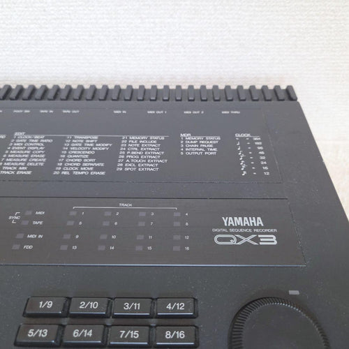 Yamaha Sequencers Qx3 Midi