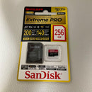 Sandisk Microsd Memory Cards Extreme Pro 256Gb Microsdxc