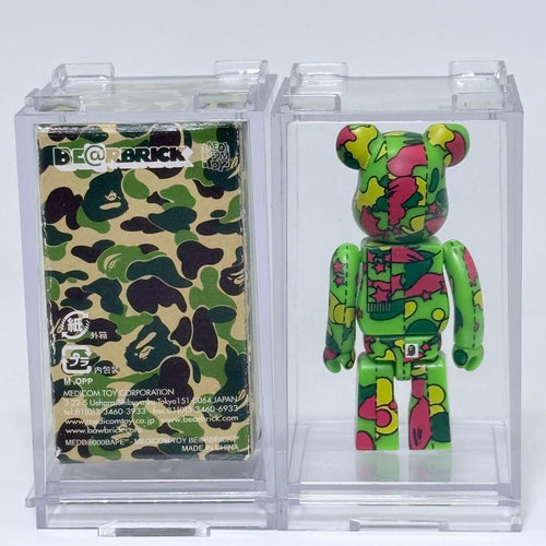 A Bathing Ape Kubrick Bearbrick Bape Camo Be@Rbrick 100%