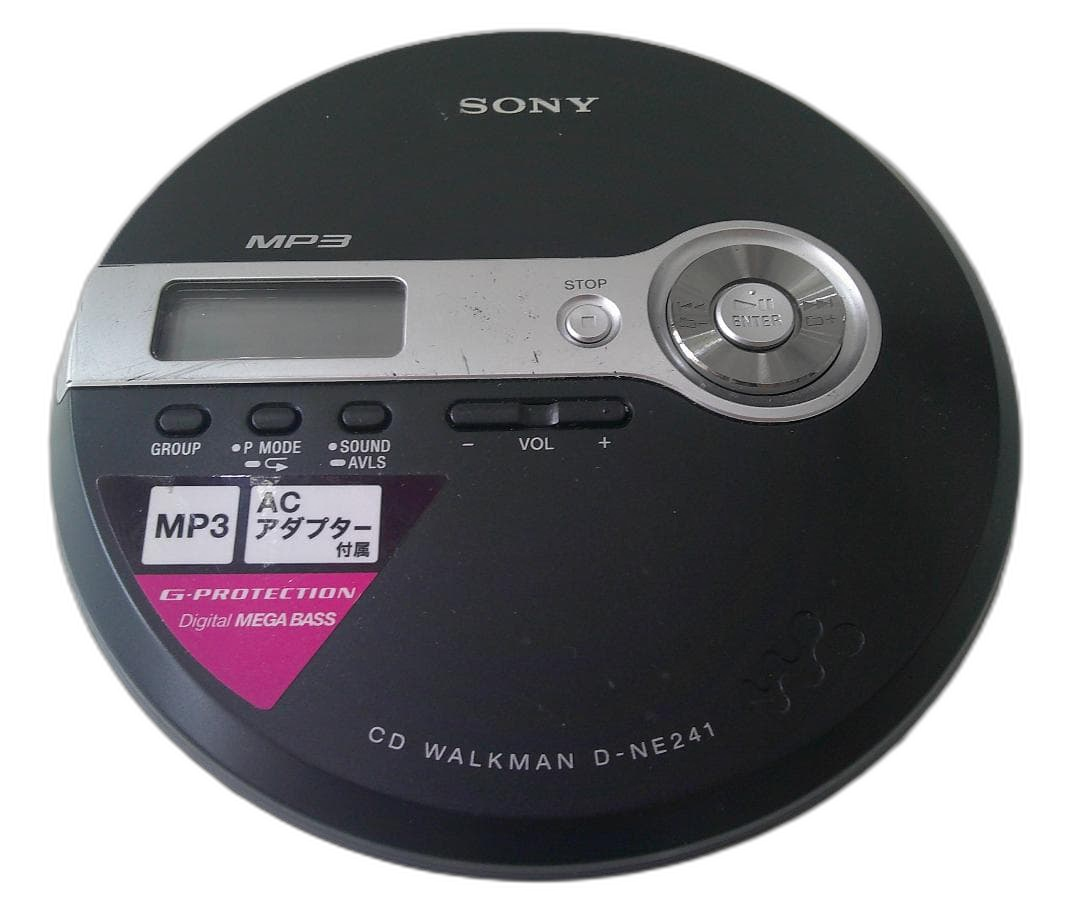Sony Portable Cd Player D-Ne241 Mp3