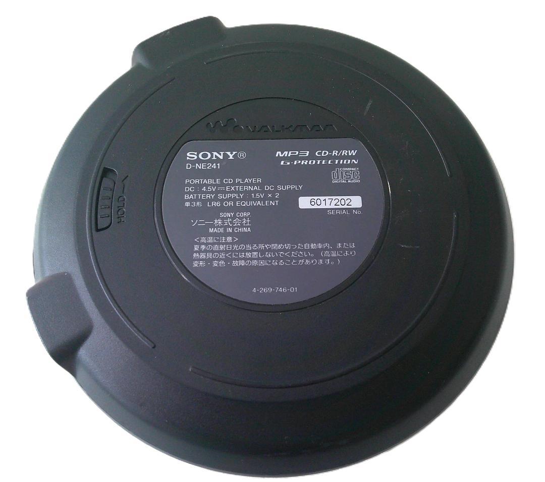 Sony Portable Cd Player D-Ne241 Mp3
