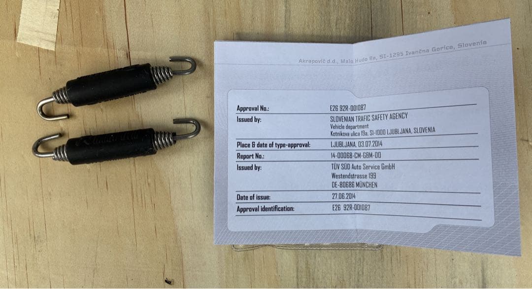 Akrapovic Mufflers Mt09 S-Y9R3-Haft