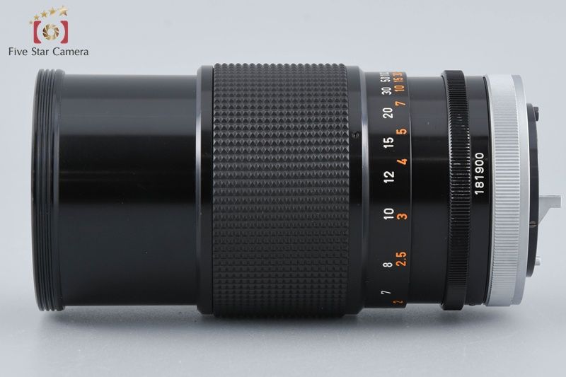 Canon Lens (Single Focus) Fd F/2.5 S.C.