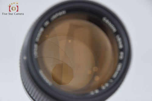 Canon Lens (Single Focus) Fd F/2.5 S.C.
