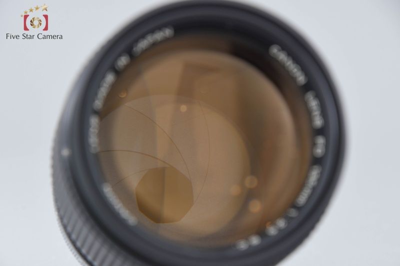 Canon Lens (Single Focus) Fd F/2.5 S.C.