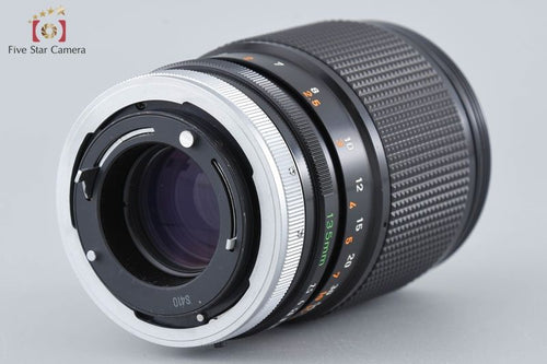 Canon Lens (Single Focus) Fd F/2.5 S.C.