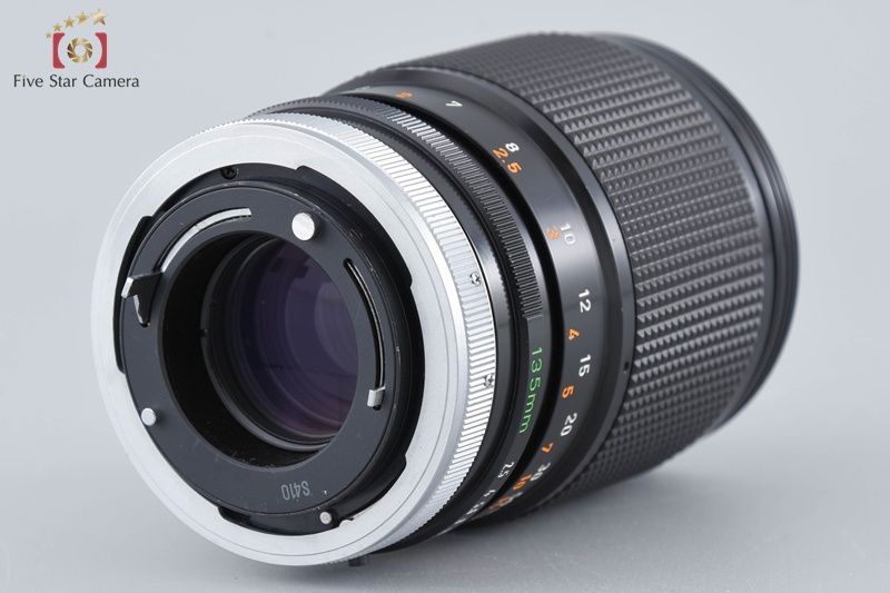 Canon Lens (Single Focus) Fd F/2.5 S.C.